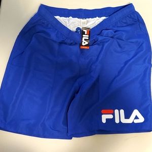 4XL Fila blue shorts